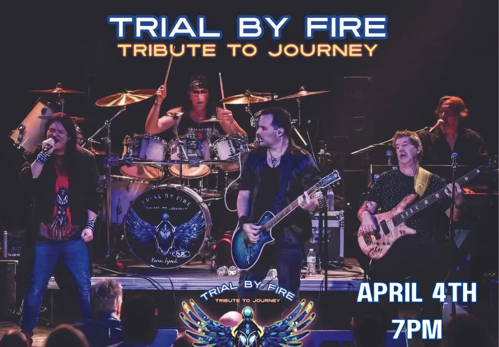 Trial By Fire Tribute to Journey - ALBAN ARTS CENTER - St. Albans, WV