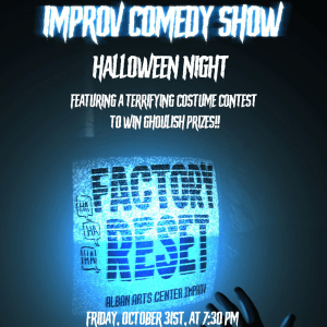 factory reset halloween poster