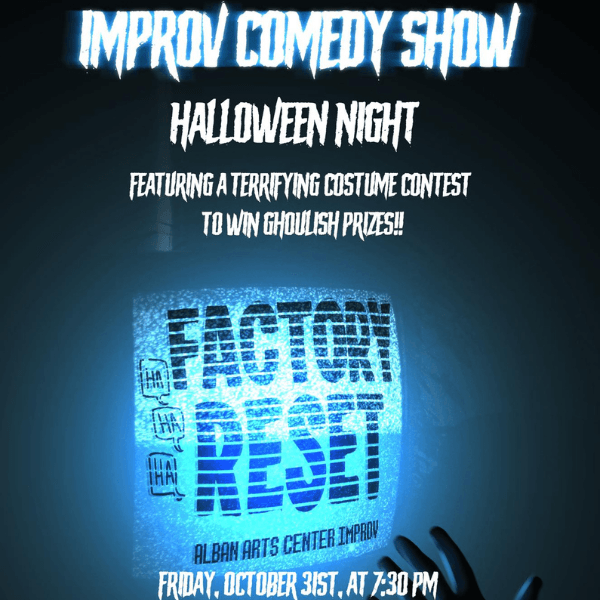 factoryresetHalloween factory reset halloween poster